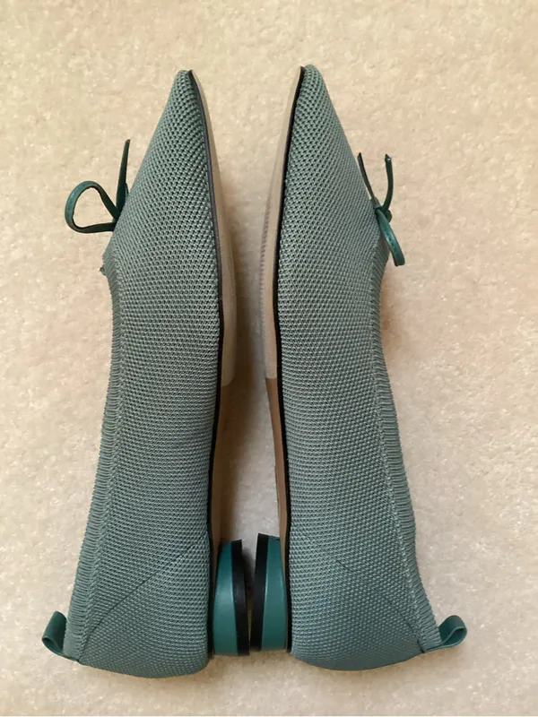 Matiko Knit Bow Ballet Flats - Image 2
