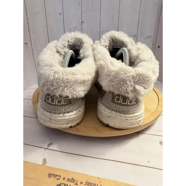 Hey Dude Britt Women's Faux Fur Lined Brown Ankle Booties Size Women's 8 - Image 5
