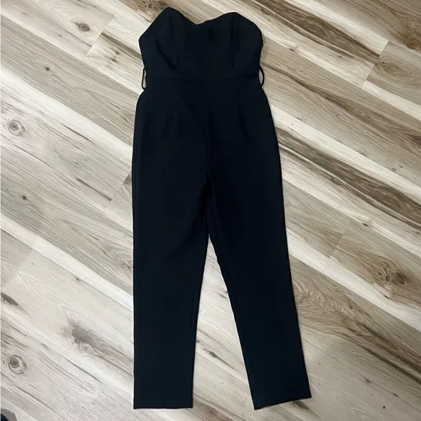 Superdown Jordan Black Jumpsuit Women’s Small - Image 3
