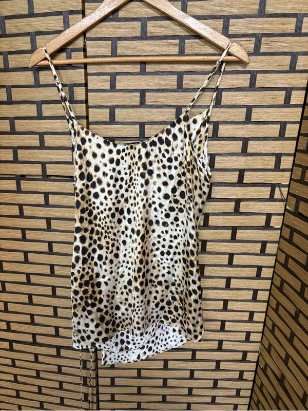 Zara tan cheetah print long camo size XS - Image 2