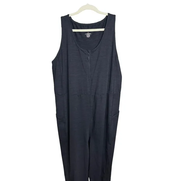 Torrid Active 3 Black Jumpsuit with Pockets EUC Size 3 - Image 6