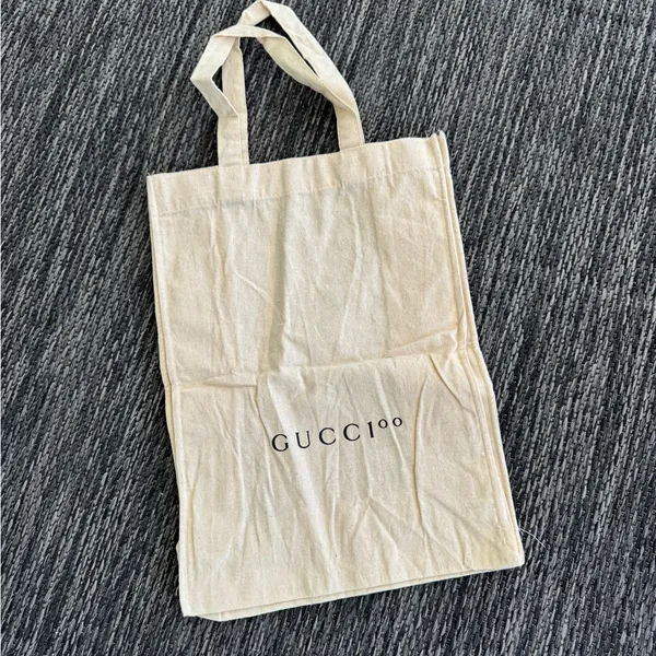 Gucci Tote Canvas Cotton 100 Year Anniversary - Image 3