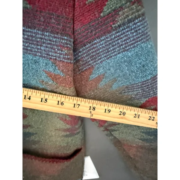 Territory Ahead Womens Small Southwestern Wool‎ Blend Jacket Aztec Pattern Vtg - Image 5