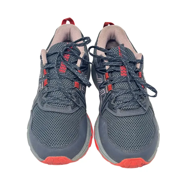 ASICS Women’s Gel-Venture 8 Grey & Peach Running Hiking Sneakers Size 8 - Image 2