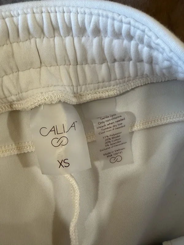 Calia by Carrie white jogger sweats - Image 4