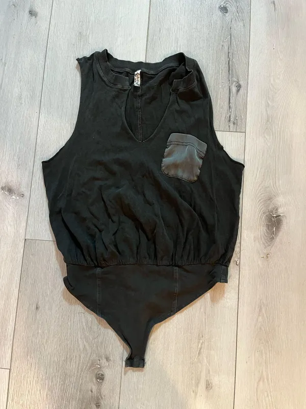 Free People Intimately Tank Bodysuit with Pocket - Image 2