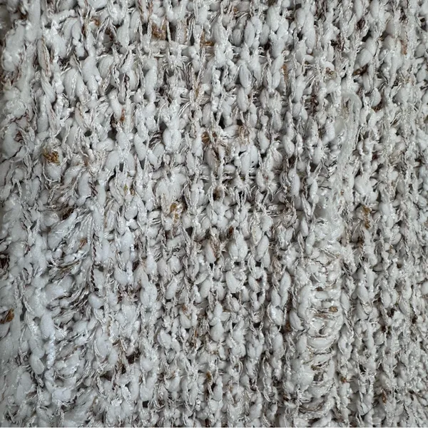POL Cream Textured Open Knit Women's Cardigan Size Large - Image 11
