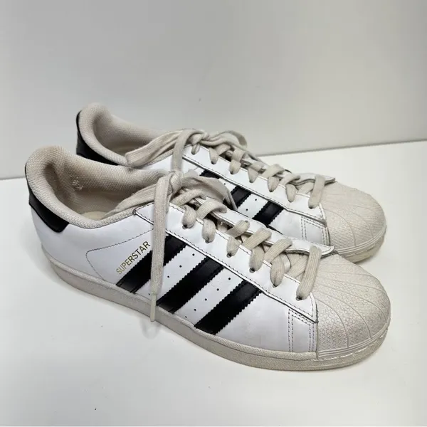 Adidas Super Star la marques Aux3 Sneakers‎ Size 8.5 - Image 3