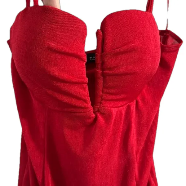 Red Bodysuit Size 3X - Image 2