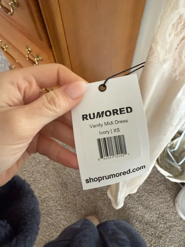 Rumored Bridal Slip Dress - Image 7