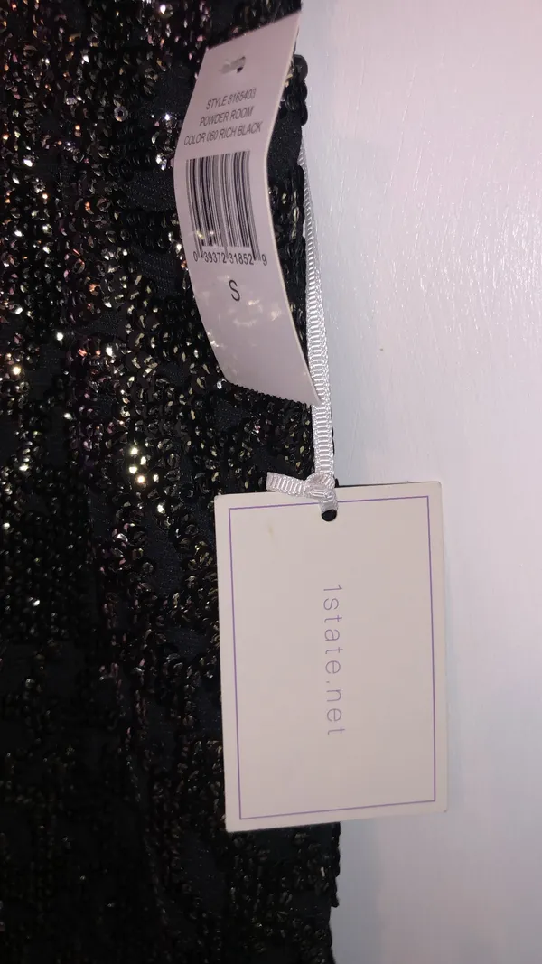1. State Sequin Skirt Size Small - Image 5