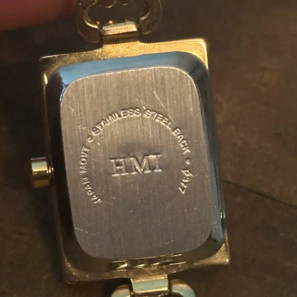 Vintage Holsted gold tone watch - Image 7