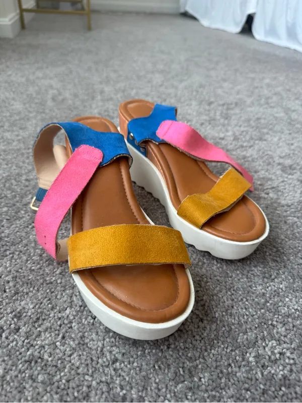 Women’s Wedges Blue Size 7 - Image 2