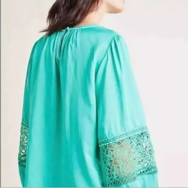 ANTHROPOLOGIE BLNK LONDON Sunshine Pheasant Top size‎ Small - Image 3