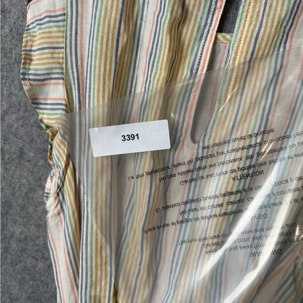 Marine Layer Women's Small New Laney Mini Dress‎ Beachy Stripe - Image 9