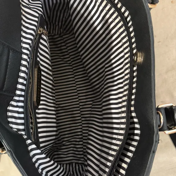 Madison West Elegant Black Tote Bag‎ - Image 7