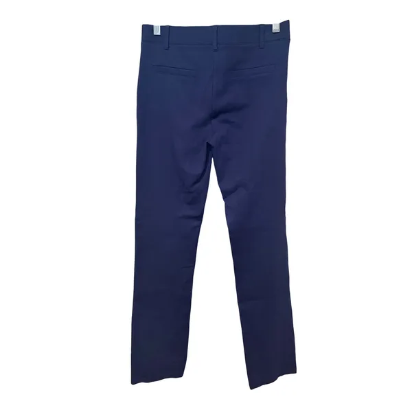 Betabrand Class DPYP Dress Pant Yoga Pant Straight Navy Blue W0076 Size Small - Image 4