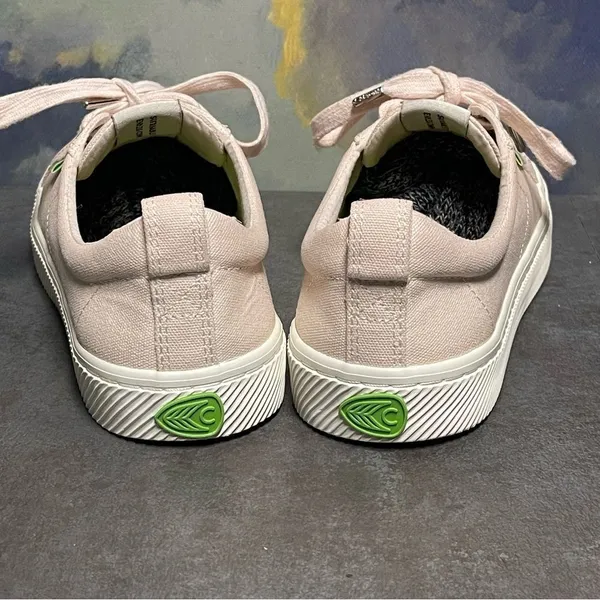 Cariuma Light Pink Canvas OCA Low Cut Women's Sneakers Size 10 - Image 6