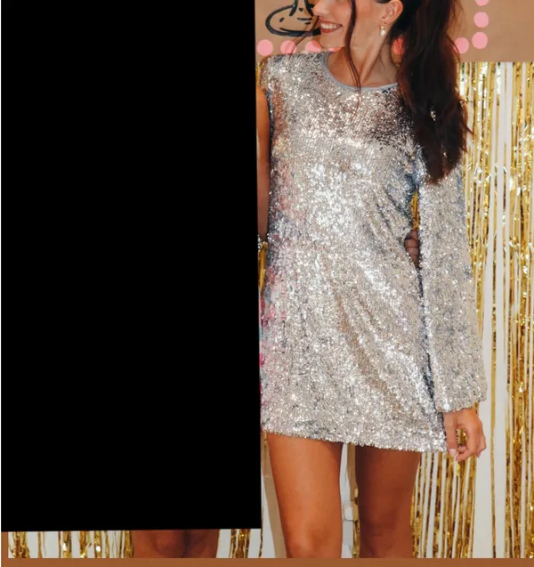 Gianni Bini Sequin Mini Dress - Image 2