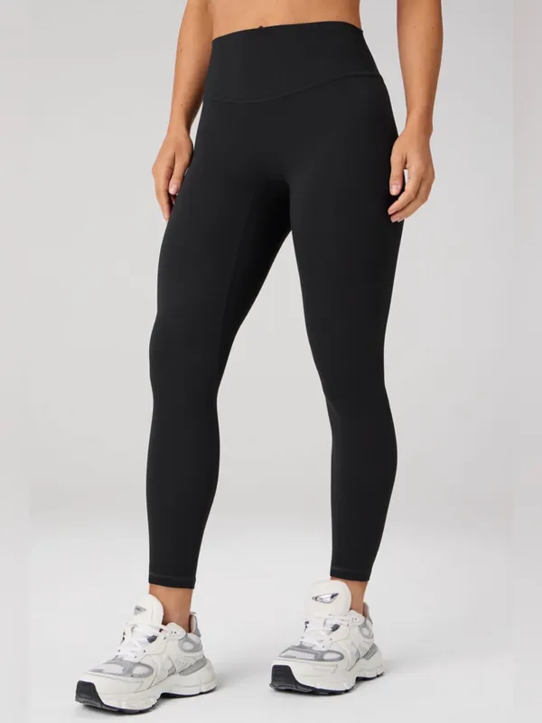 Fabletics The No-Seam Pureluxe TLC Leggings 7/8 In Black Size Large - Image 3