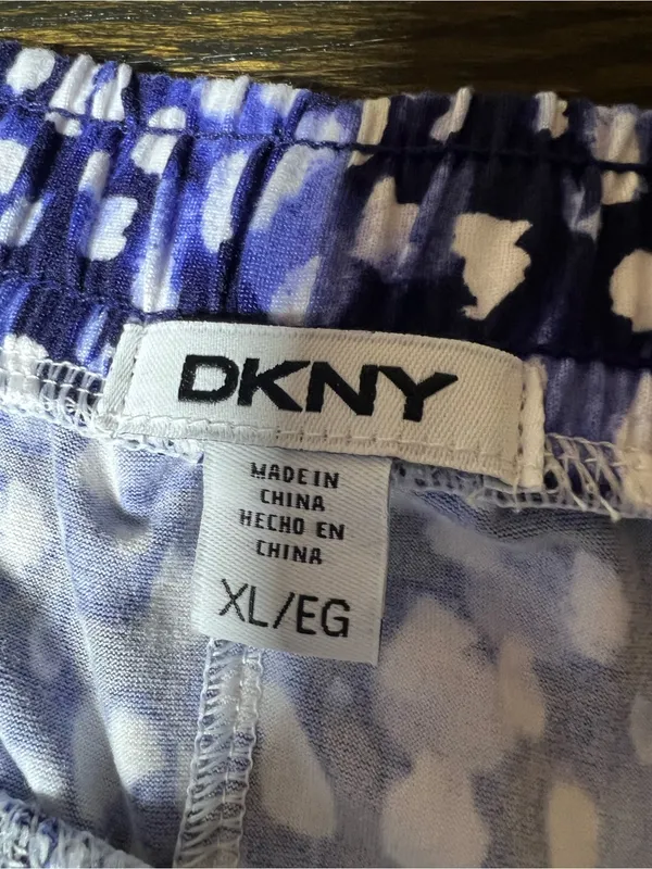 DKNY 2-Pack Purple Pants Brushed Jersey with Pockets XL - Image 12