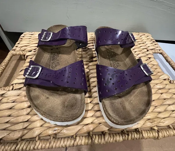 Birkenstock Birki’s purple sandal size 6 - Image 2