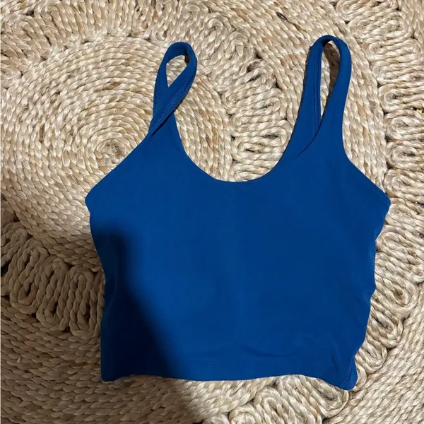 lululemon Align Tank Top Light Support casual workout active $70 nwot blue - Image 8