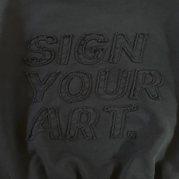 Coolway Logo Hoodies Size M in Wash Black - Image 5