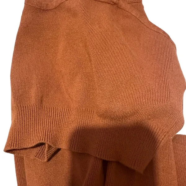 Women’s Two Piece Set Brown Dress Cami Top High Side Slit Bodycon Long S… - Image 4