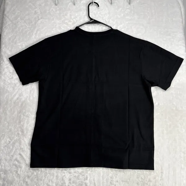 Madewell Black Cotton Relaxed Oversize Tee Size S Short Sleeve Minimalist Basic - Image 2