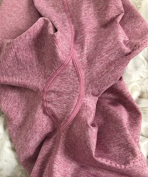 Gymshark Pink Vital Seamless Leggings - Image 3