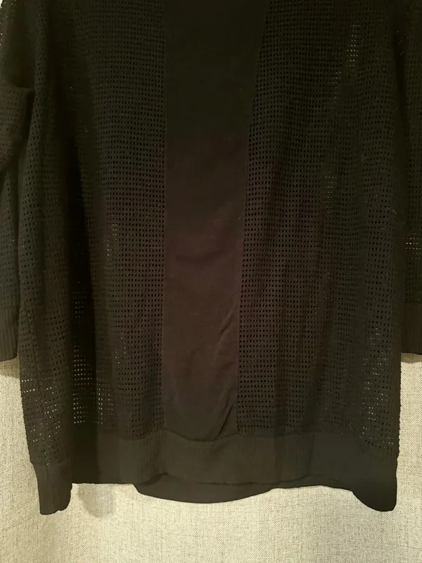 ALO Yoga | Black Mesh Shirt | M - Image 6