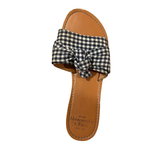 Abercrombie Gingham Sandals - Image 4