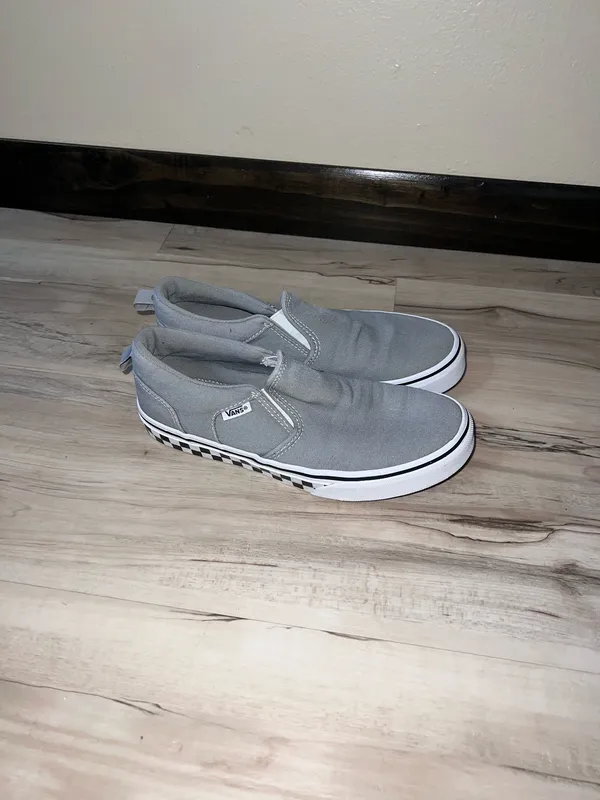 Grey Vans Slip-On - Image 2