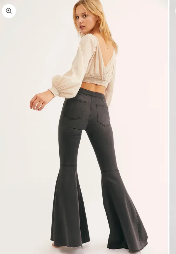 We the Free Just Float On High Waist Flare Jeans - Image 2