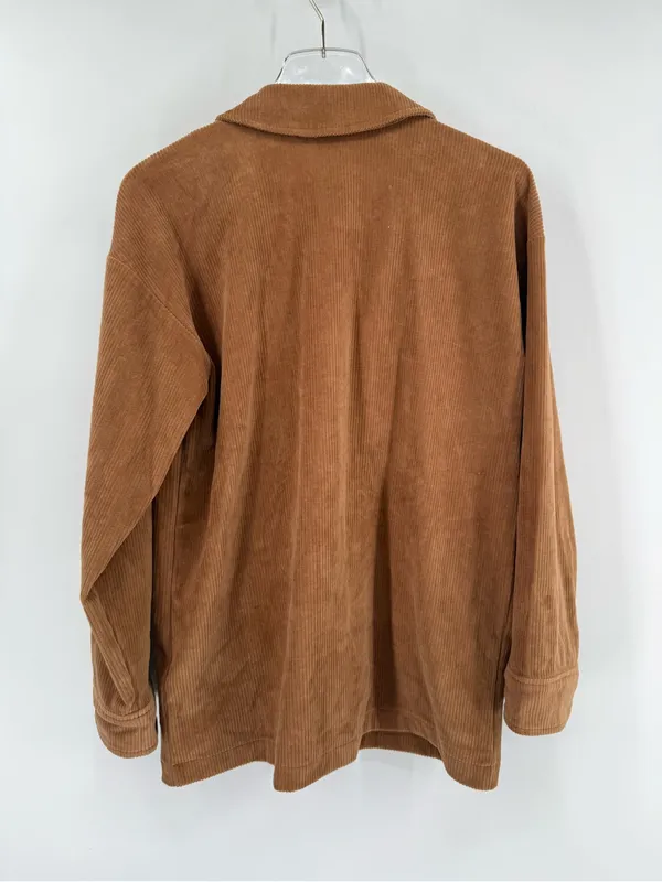Madewell Women's‎ Knit Corduroy Redford Cotton Button Blazer Size small - Image 3