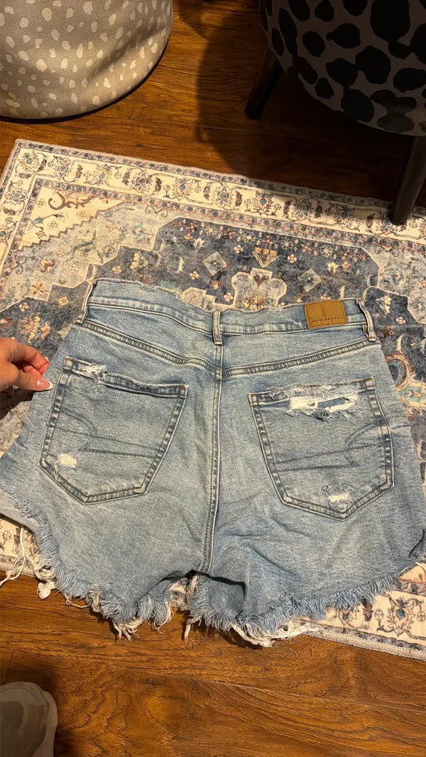 American Eagle Jean Shorts High-Rise strigid - Image 7