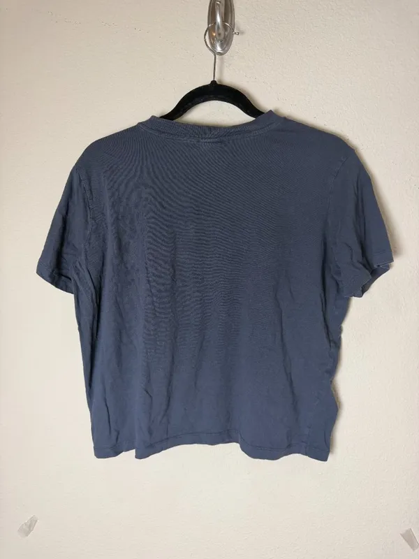 H&M Enjoy Sprite Oversized Cropped Graphic Tee T Shirt Size Medium - Image 3