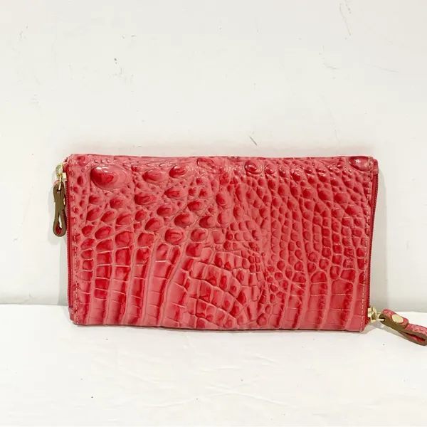 Brahmin‎ Red Leather Double Zip Pouch - Image 3