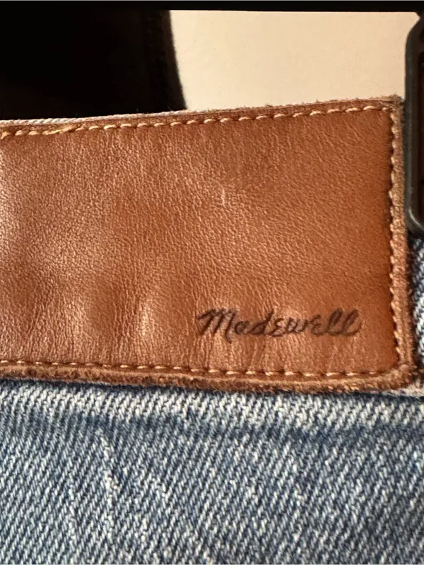Madewell the perfect vintage Jean raw hem sz 23 EUC - Image 6