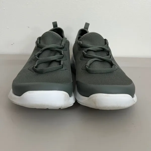 OOFOS OOmg Low Shoe Women Size 8 Gray Recovery Walking Comfort Sneakers - Image 5