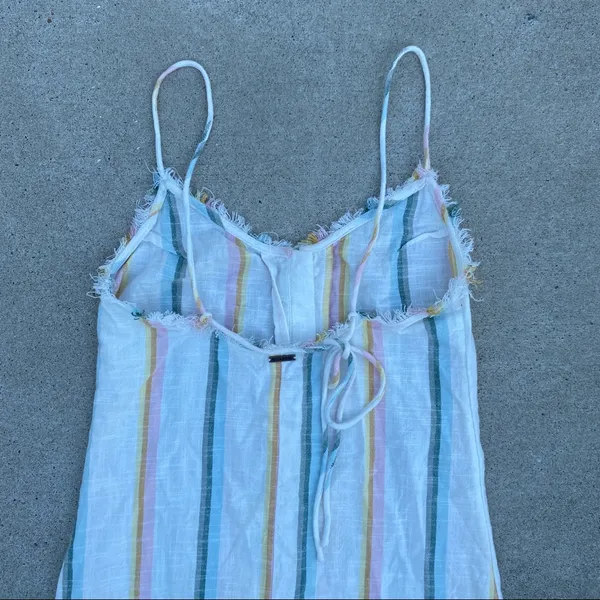 Billabong x The Salty Blonde Sunny Stripes Slip Dress size S Small - Image 5