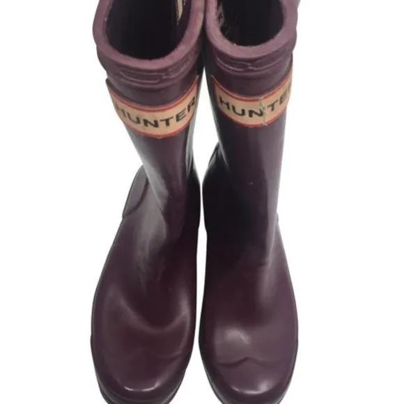 Unisex Hunter Boots Brown Size US 3M/4F - Image 2
