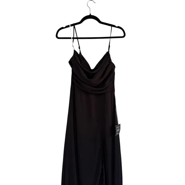 Lulus Black‎ Maxi Dress Formal Gown Evening Cocktail Party Wedding Guest - Image 8