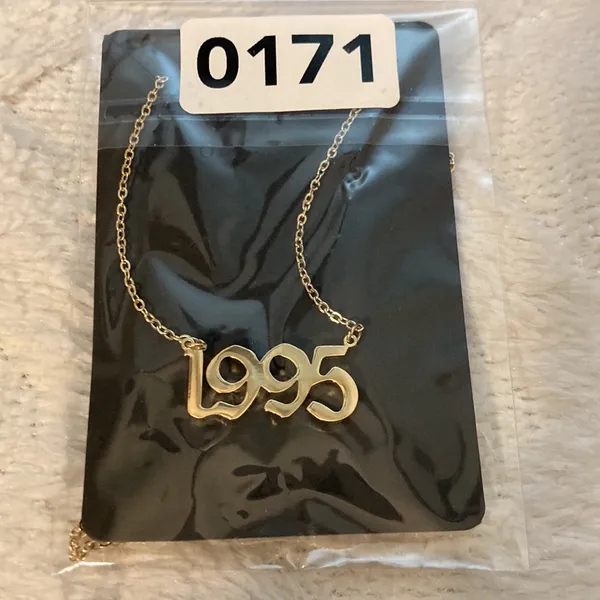 Necklace 1995-Personality Year-Date # Pendant Gift - Image 2