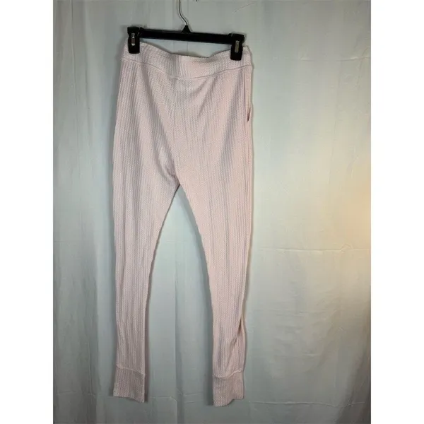 Chaser Lounge Set Womens Size S Pink V-Neck Snap Top Drawstring Joggers - Image 7