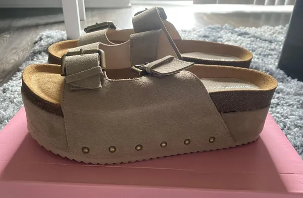 Free People Flatform Sandals - Image 3