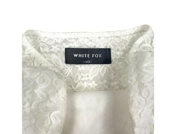 White Fox Boutique - "Work This Out" Lace Bolero Top Set in White - Image 4