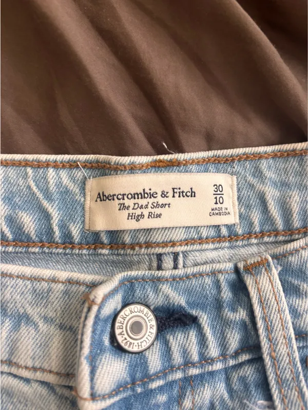 Abercrombie The Dad Shorts High-Rise - Image 3