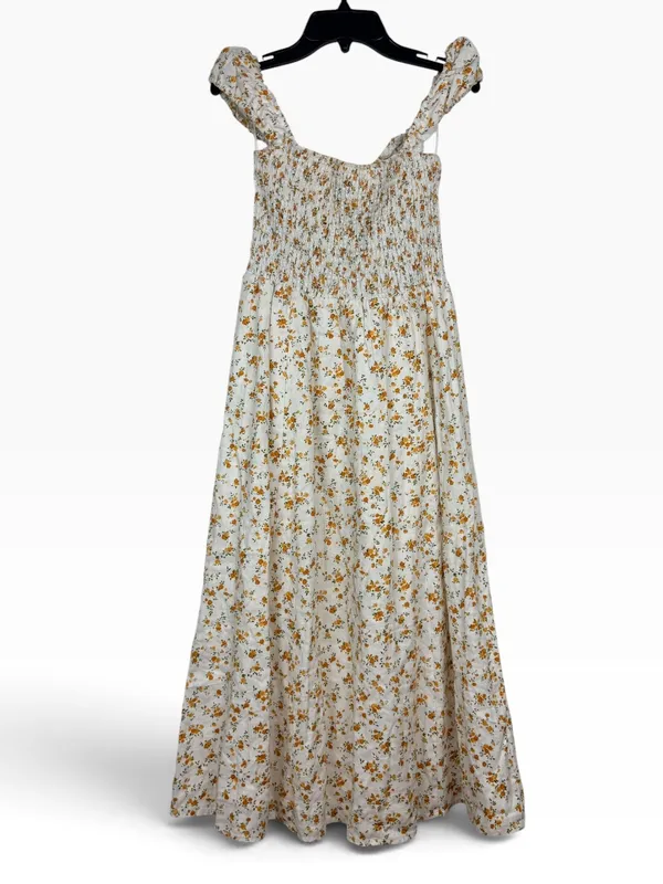 REFORMATION Linen Tavi Dress in floral Adagio Size S - $248. - Image 8